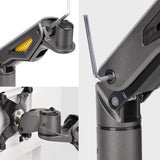EAN 65030906326 - StarTech.com H1M1AG2-MONITOR-ARM soporte para monitor 81,3 cm (32") Escritorio Negro imagen 8