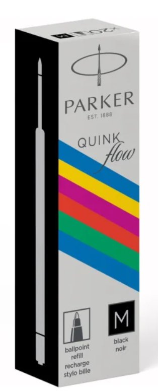 Recambio Para Bolígrafo Parker Quinkflow Basic 1er M Negro