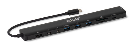 EAN 8719214473389 - CLUB3D CSV-2550 base para portátil y replicador de puertos Alámbrico USB Tipo C Negro imagen 1