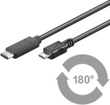 EAN 5712505328651 - Microconnect USB3.1CAMIB1 cable USB USB 2.0 1 m USB C Micro-USB B Negro imagen 1