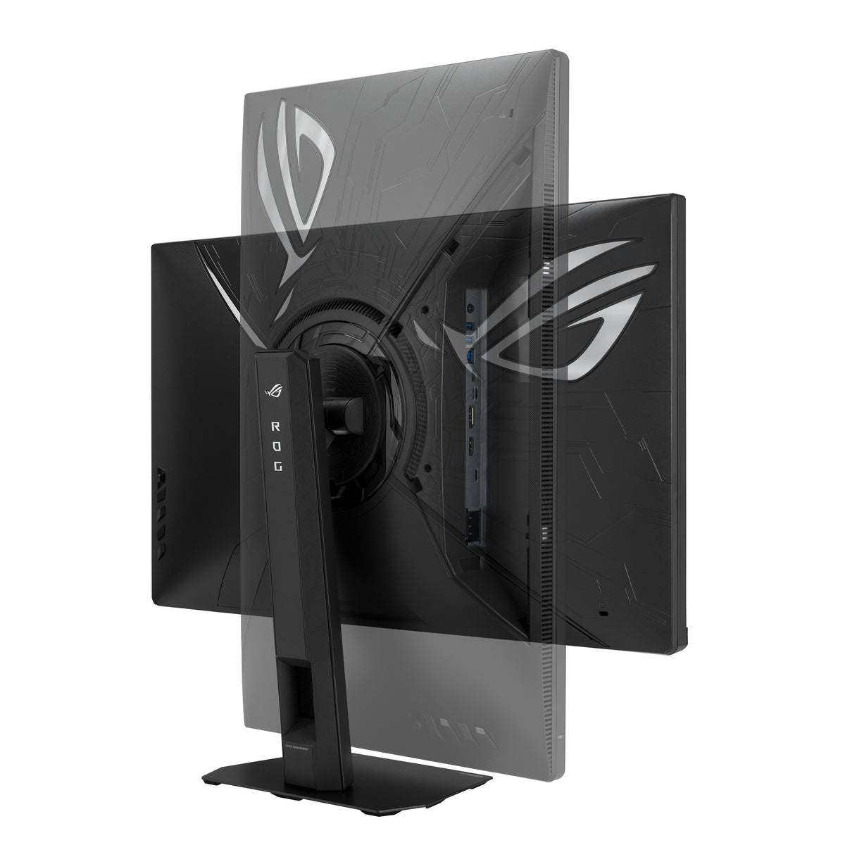 Asus Rog Strix Xg27ucmg Triple Mode Gaming Monitor 68.6 Cm 27 Pulgadas), Negro, Ultrahd/4k, Fast Ips, Kvm Switch, Usb-Hub, Aura Sync, 240hz Panel) 90lm0d30-B01371