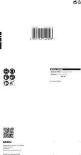 Bosch Professional 2608900875, Hoja De Lija