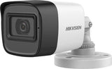 Cámara Bullet 4en1 5mp 2.8mm Ir30 Ip67 Mic Hikvision