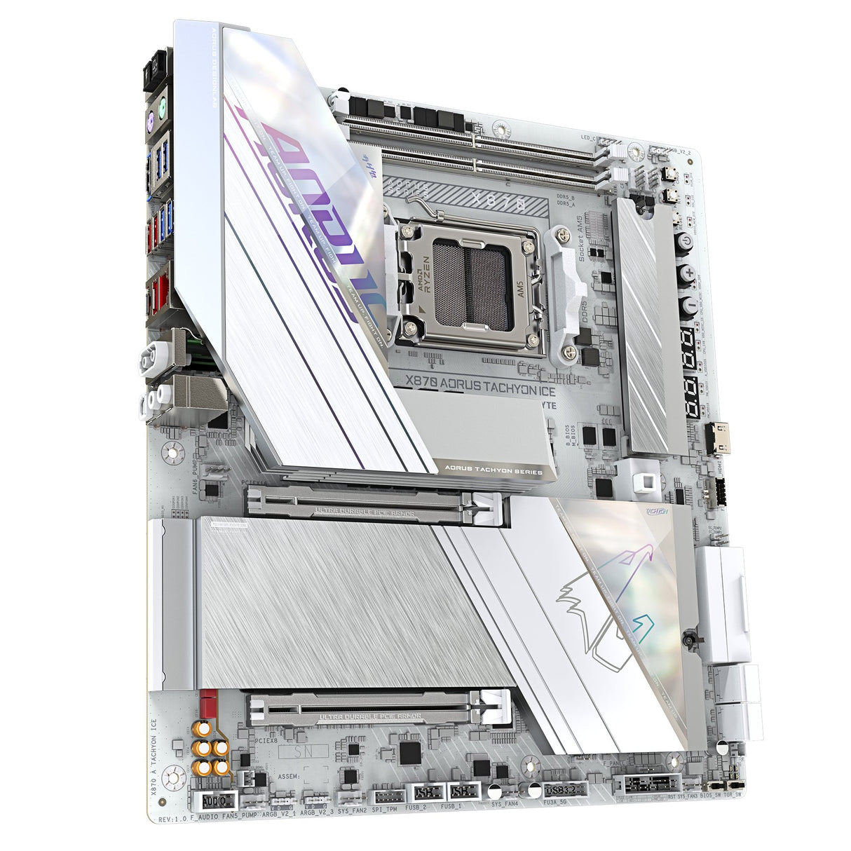 EAN 4719331874933 - GIGABYTE X870 AORUS TACHYON ICE AMD X870 Zócalo AM5 ATX extendida imagen 3