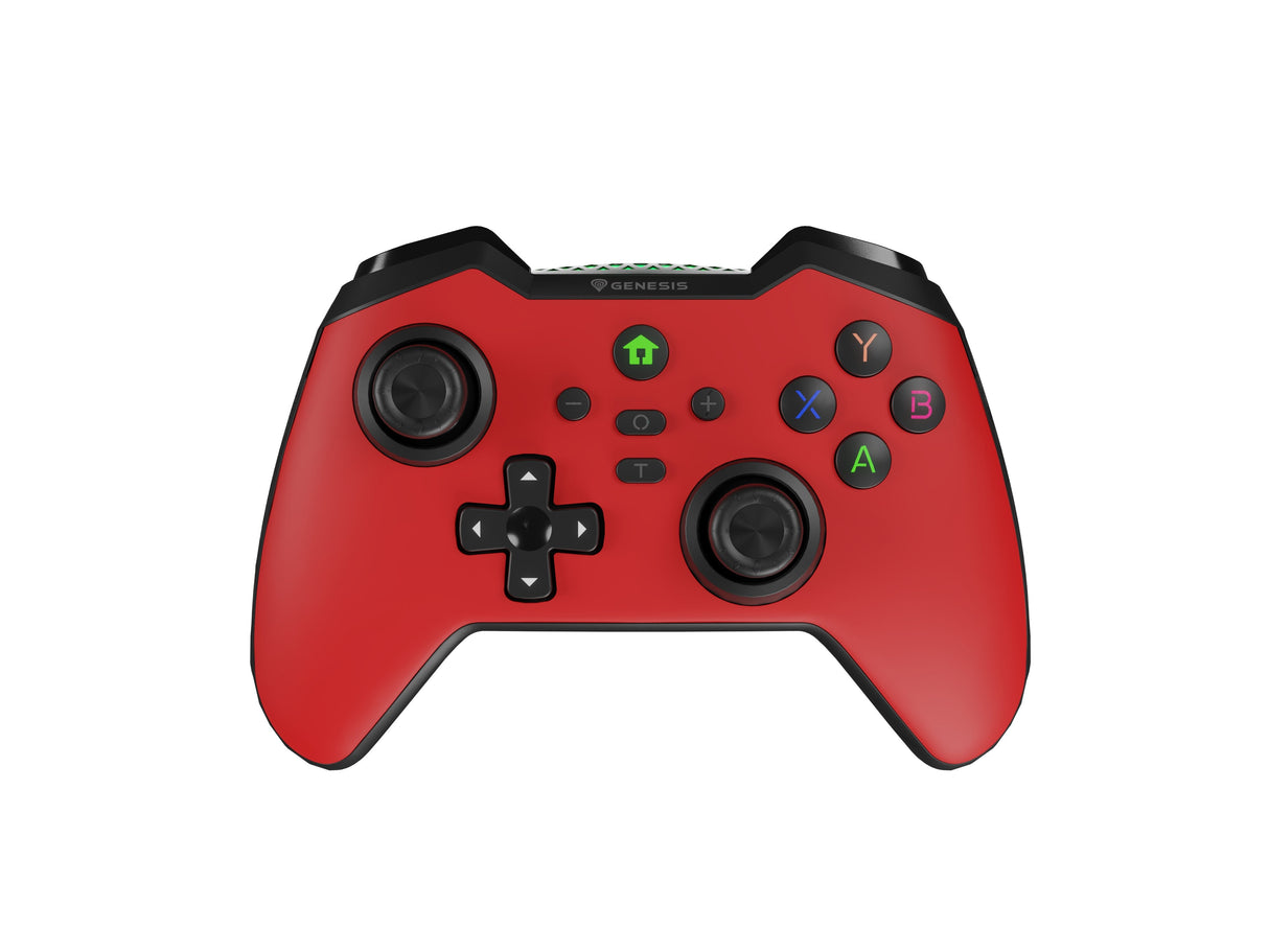 Gamepad Genesis Mangan 400 Wireless (For Pc/Switch/Mobile) Rojo