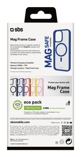 Sbs Magframe Case Iphone 16 Pro Max Blau