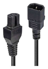 3m C14 To C15 Hot Condition  Power Cable, Black