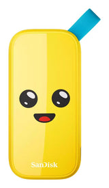 Disco Ssd Externo Sandisk Sdssde30-2t00-G25f  2 Tb Usb Tipo C 3.2 Gen 2 Amarillo