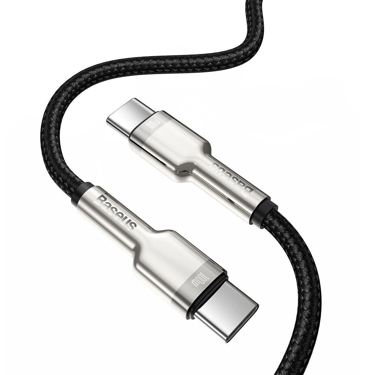 EAN 6953156202320 - Baseus CATJK-C01 cable de teléfono móvil Negro 1 m USB C imagen 2