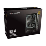 EAN 4260070128622 - LC-Power LC6550M V2.31 unidad de fuente de alimentación 550 W 24-pin ATX ATX Negro imagen 7