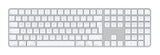 EAN 0194252544112 - Apple Magic teclado Universal USB + Bluetooth Español Aluminio, Blanco imagen 6