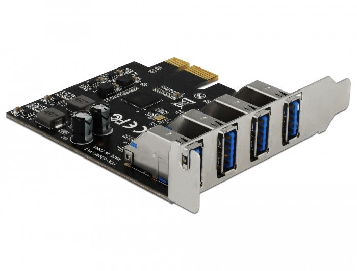 Delock Tarjeta Pci Express Usb 3.0 Con 4 X Tipo-A Externa Hembra