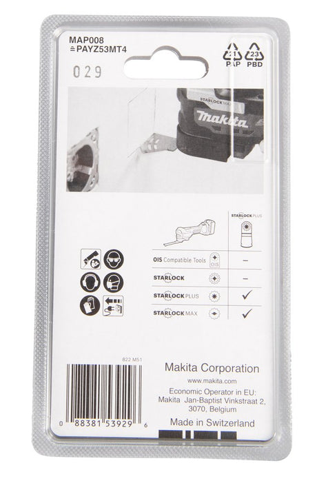 EAN 0088381539296 - Makita B-66391 accesorio para herramienta multifunción imagen 4
