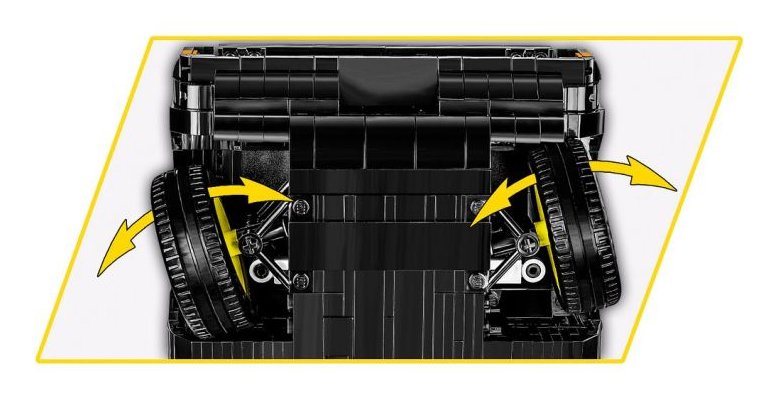 Cobi Opel Rekord C "Viuda Negra 24333