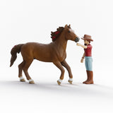 Schleich Horse Club Hannah Y Cayenne, Personaje Brown 42711