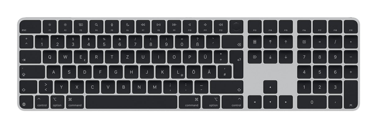 EAN 0195949655401 - Apple Magic teclado Universal USB + Bluetooth QWERTZ Alemán Negro imagen 1