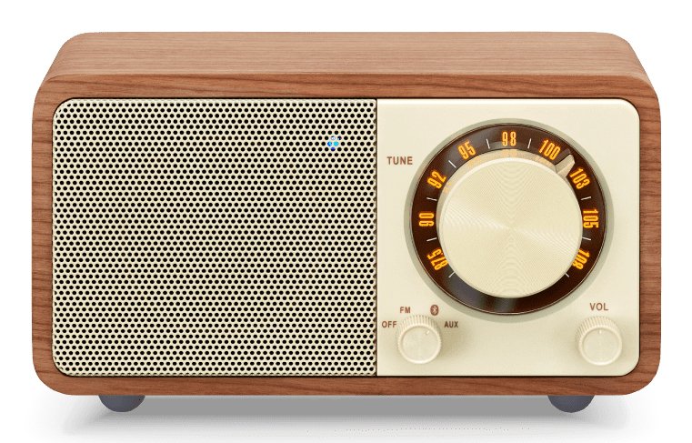 Sangean Wr-7 Nuez Radio Analógica Sobremesa Fm Bluetooth Batería Li-Ion Recargable