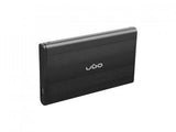 Ugo Caja Externa Hdd/Ssd 2.5'' Sata Usb2, Aluminio, Negro