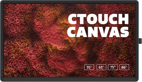 EAN 8719481480783 - CTOUCH Canvas pizarra blanca interactiva 190,5 cm (75") 3840 x 2160 Pixeles Pantalla táctil Negro imagen 1