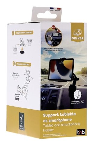 Tnb Suction Cup Jaw Holder For Tablet And Smartphone