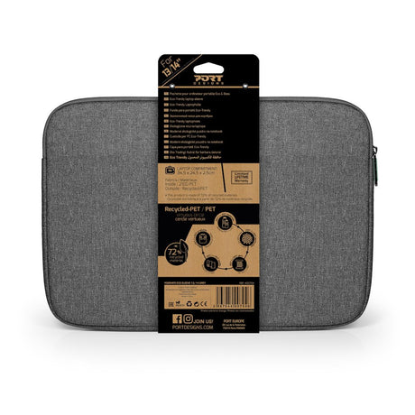 EAN 3567044007046 - PORT Designs Yosemite Eco Sleeve 35,6 cm (14") Funda Gris imagen 6