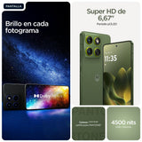 Smartphone Motorola Edge 70 17 Cm (6.7") Dual Sim Android 16.0 5g Usb Type-C 12 Gb 512 Gb 4800 Mah Green