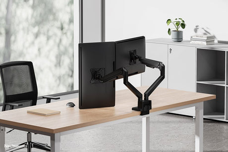 EAN 8717371442996 - Neomounts DS70-250BL2 soporte para monitor 81,3 cm (32") Escritorio Negro imagen 18
