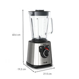 Tefal Perfectmix+ Bl871d 1,5 L Batidora De Vaso 1200 W Acero Inoxidable, Gris