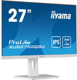 68.5cm 27'' (2560x1440) Iiyama Xub2792qsu-W5 27w Lcd Business Wqhd 5ms Hdmi Dp 2x Usb Ips Speaker Qhd White