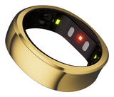 Anillo Inteligente Ringconn Gen2 Para Mujeres Y Hombres - Portátil Para El Seguimiento Del Sueño Y La Actividad Física - Frecuencia Cardíaca - Color Oro King, Talla 7