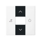 Busch Jaeger Bj 6235-914 Zentralscheibe Rtr Alpinweiss Busch-Free@Home Balance Si