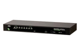 EAN 0672792106569 - ATEN CS1308 interruptor KVM Montaje en rack Negro imagen 1