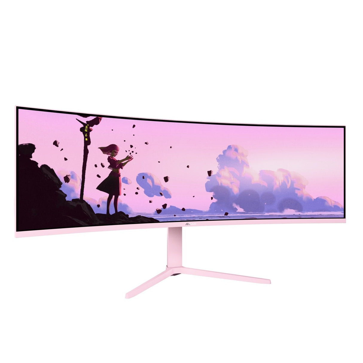 Arozzi Tft Nova 49" Va 165hz Curved Pink