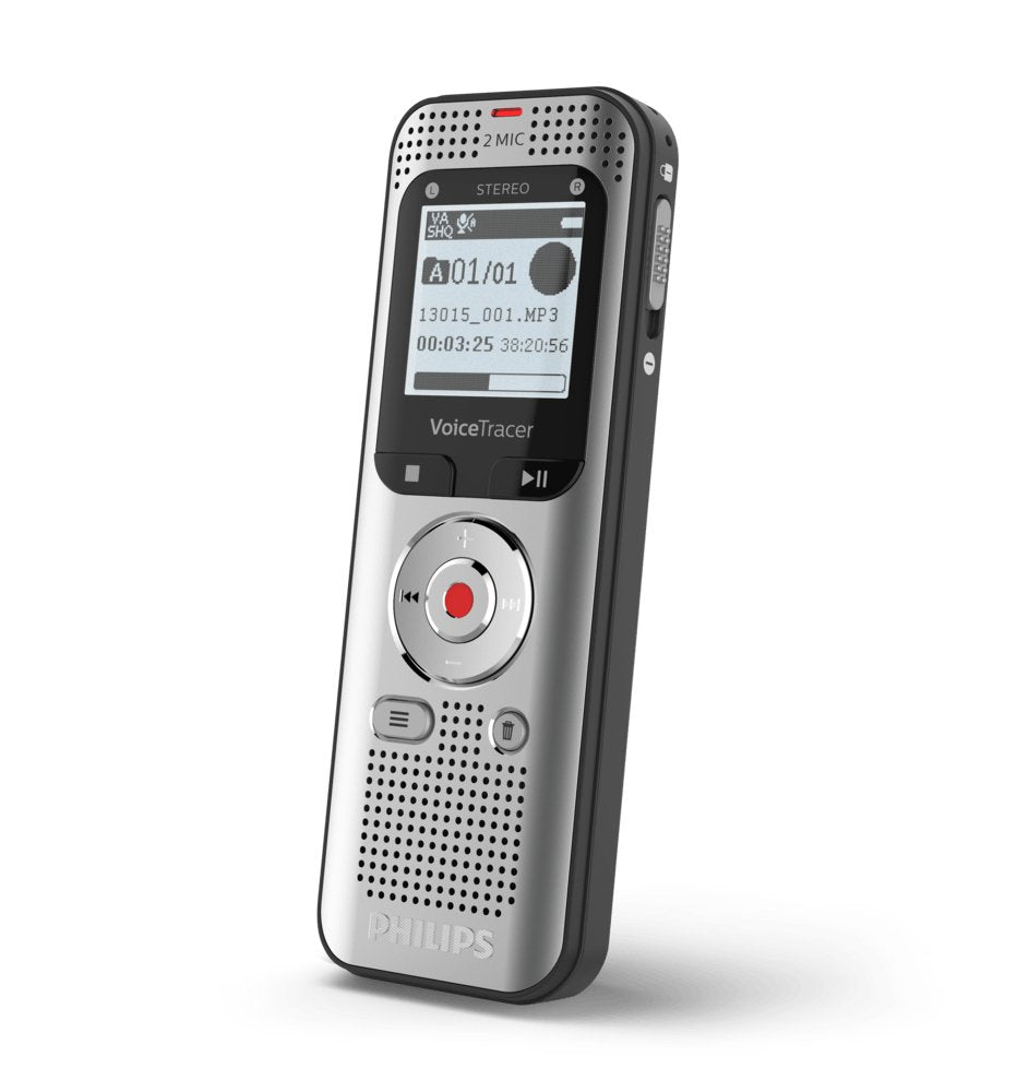 EAN 0855971006342 - Philips Voice Tracer DVT2050/00 dictáfono Tarjeta flash Plata imagen 4