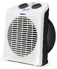 EAN 8432406460027 - Black & Decker BXSH2000E calefactor eléctrico Interior Negro, Blanco 2000 W Ventilador eléctrico imagen 1
