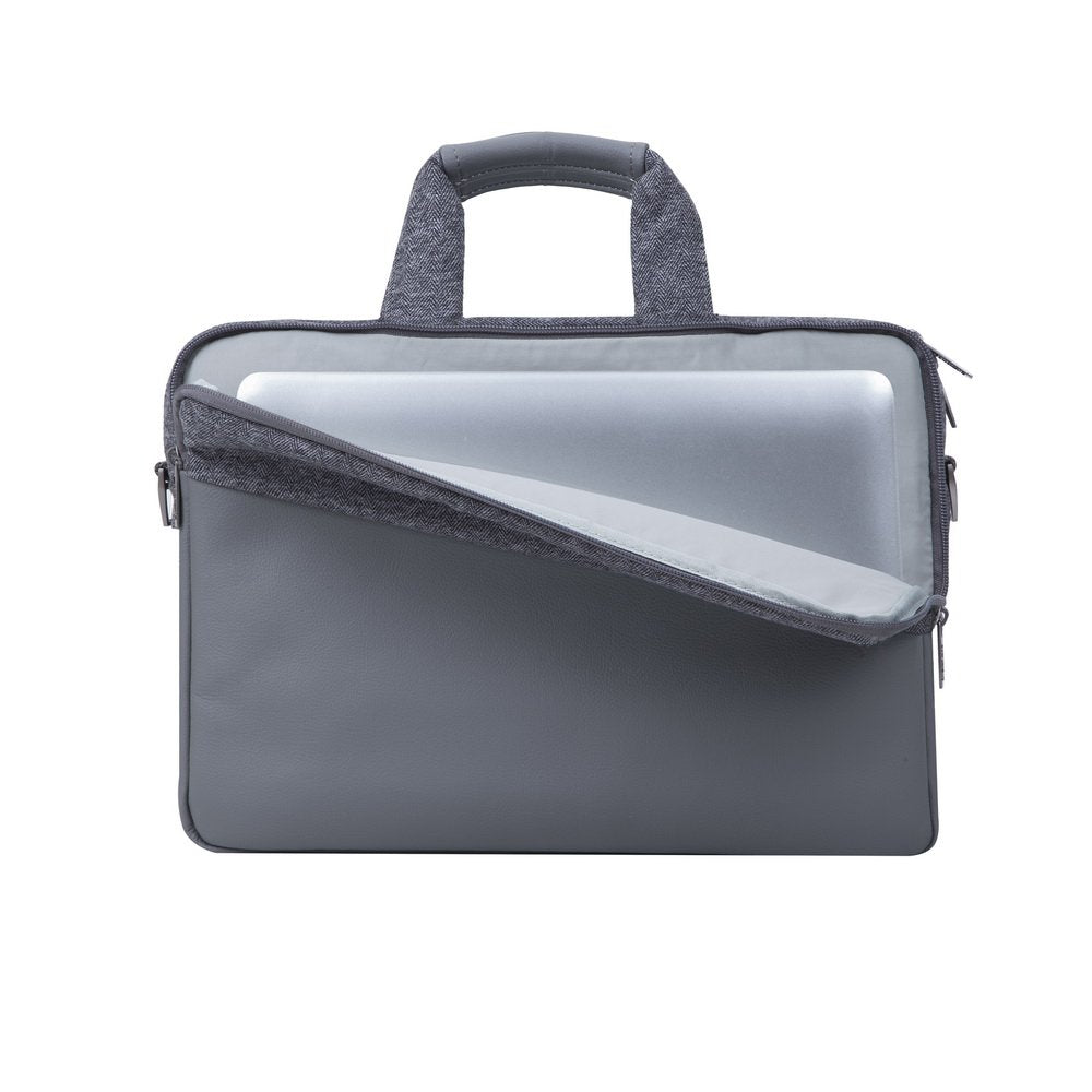 Maletin Riva Nb Gris Para Macbook Pro Y Ultrabook 15.6 "7930