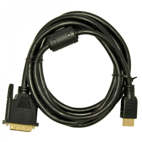 EAN 5901720135360 - Akyga AK-AV-13 adaptador de cable de vídeo 3 m DVI-D HDMI tipo A (Estándar) Negro, Oro imagen 1