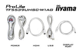 EAN 4948570118076 - iiyama TF5539UHSC-W1AG pantalla de señalización 139,7 cm (55") LED 500 cd / m² 4K Ultra HD Blanco Pantall imagen 19