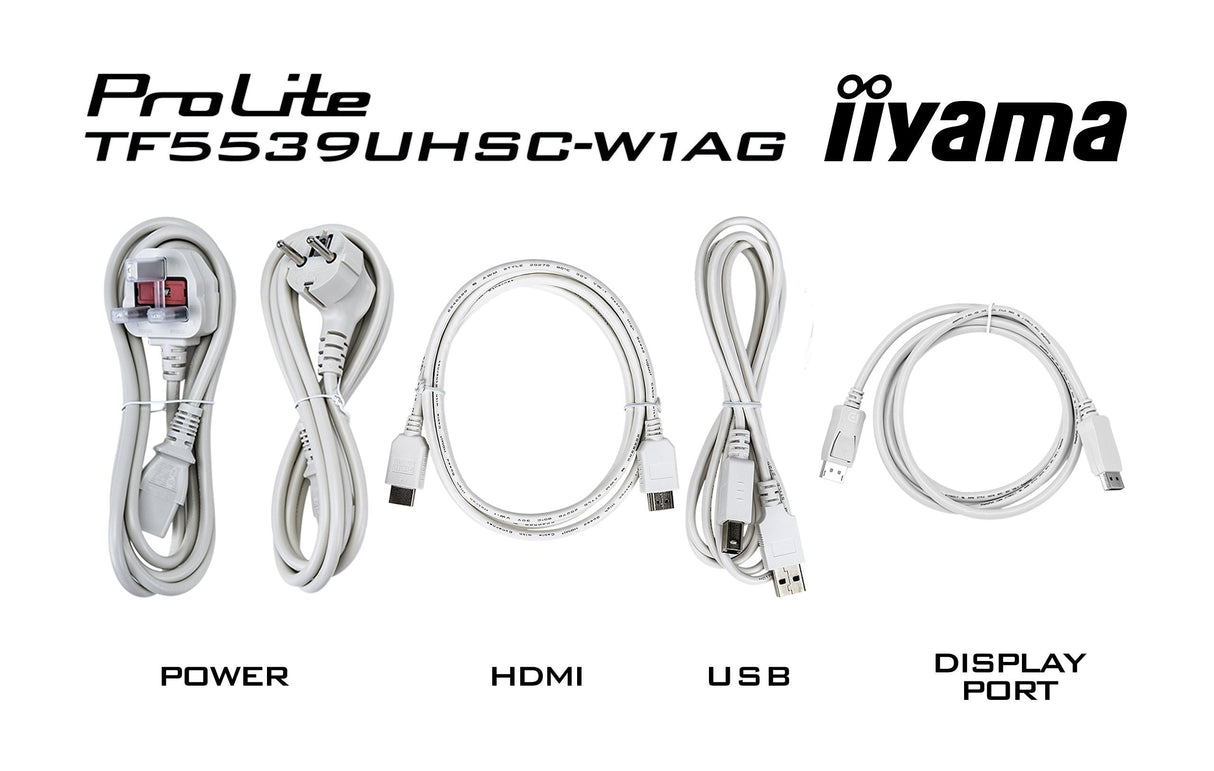 Monitor Iiyama 31,5 Tf3239msc-W1ag Touch 8ms,Vga,Dvi,Hdmi,Dp,Sp