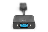 EAN 4016032328582 - Digitus AK-340410-001-S adaptador de cable de vídeo 0,15 m VGA (D-Sub) Negro imagen 4