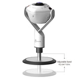 Cámara Web J5create Jvu368  De 360° Alimentada Por Ia Con Altavoz