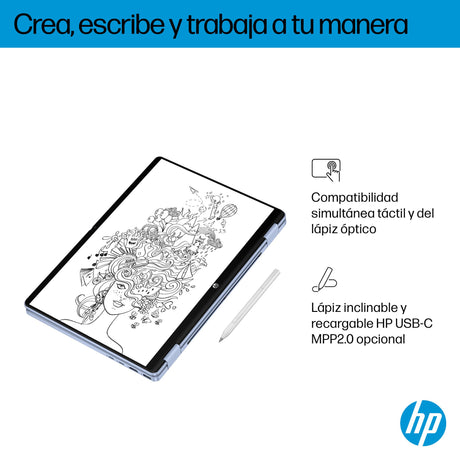 EAN 0199896061711 - HP OmniBook 5 Flip 2-in-1 Laptop 14-fp0054ns Intel Core 5 120U 35,6 cm (14") Pantalla táctil 2K 16 GB LPD imagen 7