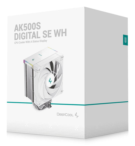 EAN 6933412729549 - DeepCool AK500S Digital SE WH Procesador Refrigerador de aire 12 cm Blanco 1 pieza(s) imagen 9