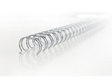 Gbc Wirebind Pack De 100 Alambres De Encuadernacion 8mm Para Paso 3:1 Redondo O Cuadrado - Formato A4 - Para 34
