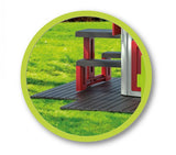 Smoby Juego De Suelos Con Sistema De Clic, Dispositivo De Juego Para El Jardín 6 Platos 7600810907