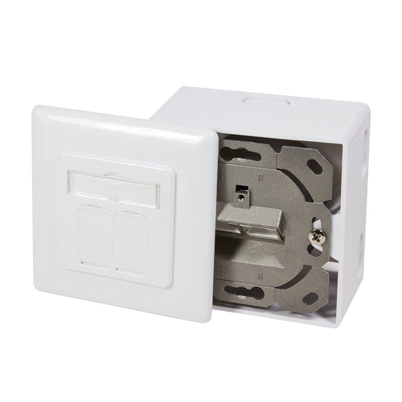 Logilink Np0039 Roseta Cat 6 De 2xrj45 Blanco