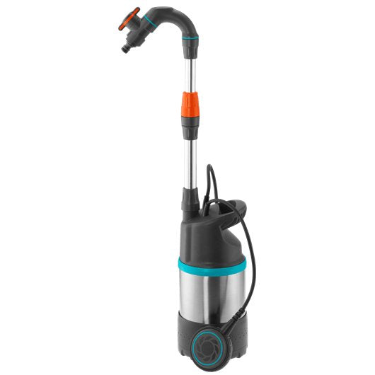 Gardena Bomba De Barril De Lluvia 4700/2 Inox, Sumergible / Bomba De Presión 01764-20