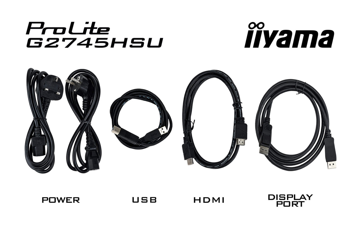 Monitor Iiyama 27" G2745hsu-B2 16:9 Hdmi+Dp+2xusb Ips