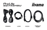 Monitor Iiyama 27" G2745hsu-B2 16:9 Hdmi+Dp+2xusb Ips
