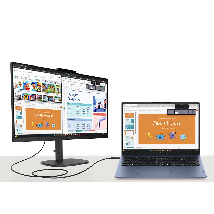 Portátil Hp Omnibook 3 16-Bu0043ns, Intel Core 3 100u, 8gb, 512gb Ssd, 16", Sin Sistema Operativo, Sin Cargador - Azul